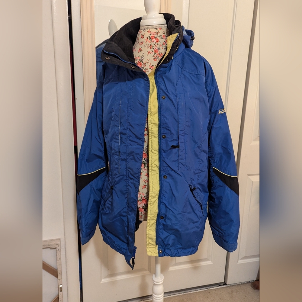 Vintage 90's Columbia 3-in-1 Ski Jacket ladies size XL